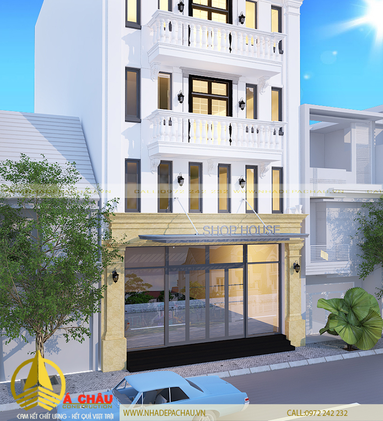 thiet-ke-nha-dep-tan-co-dien-shophouse-lan-anh-5-tang-tinh-te