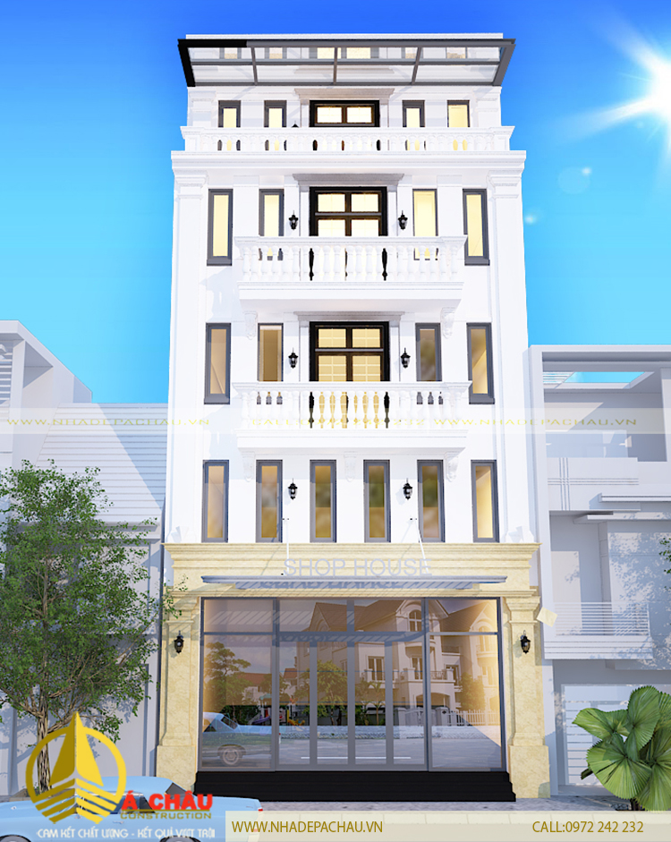 thiet-ke-nha-dep-tan-co-dien-shophouse-lan-anh-5-tang-tinh-te